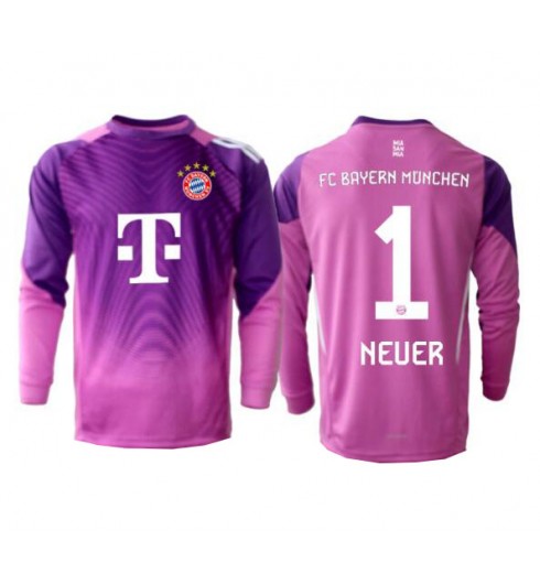 Bayern Munich Manuel Neuer #1 Brankářské Alternativní Dres 2025-26 Dlouhý Rukáv Bayern Munich Manuel Neuer #1 Brankářské Alternativní Dres 2025-26 Dlouhý Rukáv